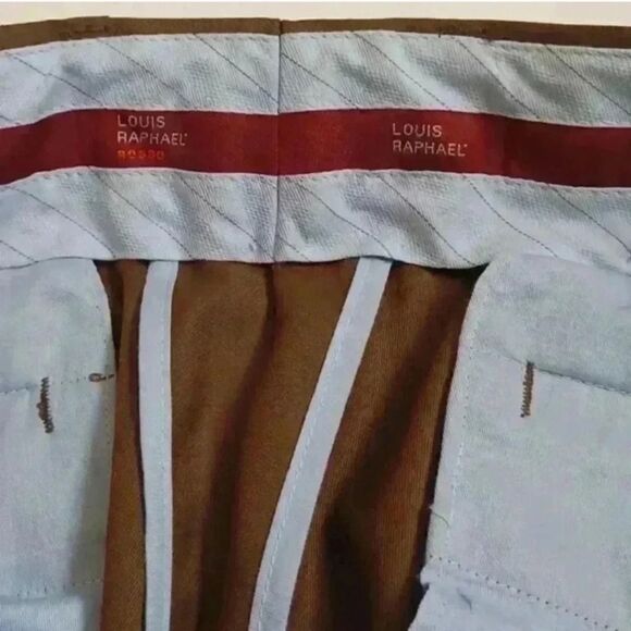 LOUIS RAPHAEL Bosso Flat Front Suit Separate Pant - Picture 11 of 15